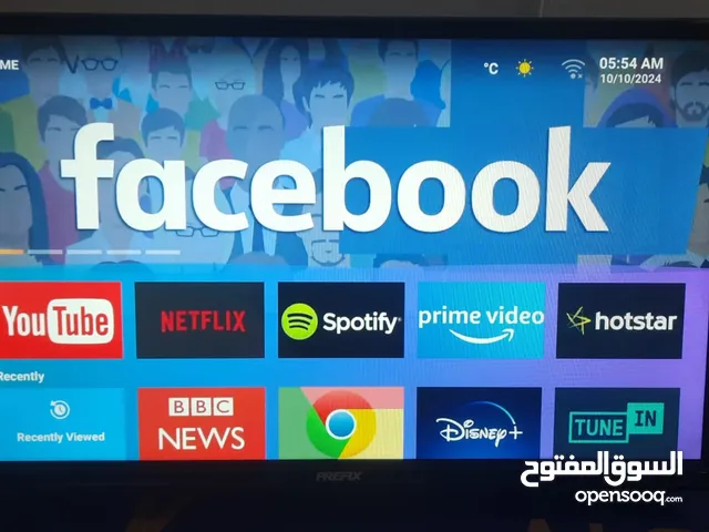شاشة سمارت 32 انش جديدة مع تطبيق القنوات المشفرة الرياضة والافلام والمسلسلات