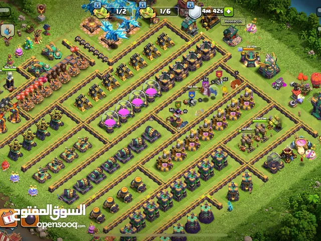 Townhall 14 max 3 hero’s max 8400 Gems