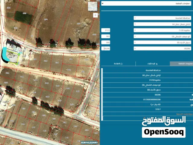 Residential Land for Sale in Amman Safut