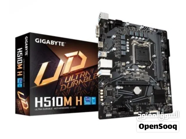 لوحة h510 تقبل جيل 10/11 معها m.2 sata