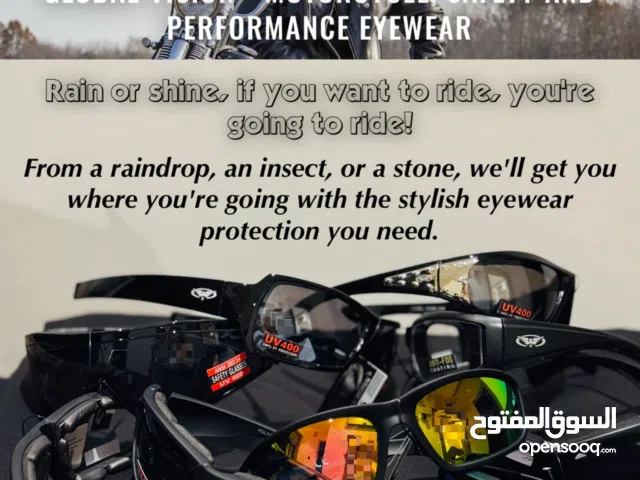 Glasses for motorcycle  - foam padded sunglasses / USA