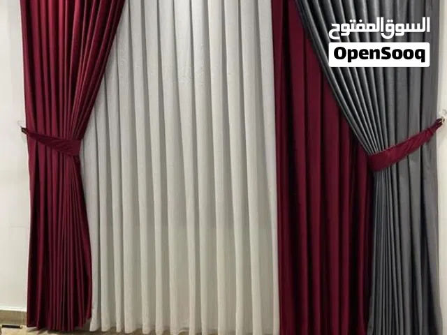 ستائر على حلق كبس فخامه واناقه