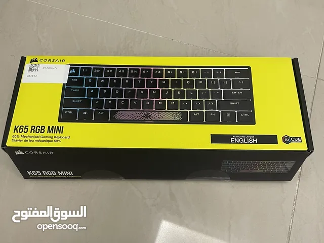 كيبورد Corsair iCUE K65 Mini MX Red Mechanical Keyboard