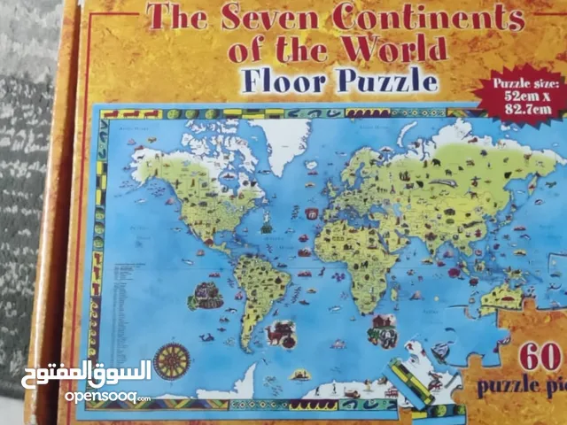 World floor puzzle / jigsaw