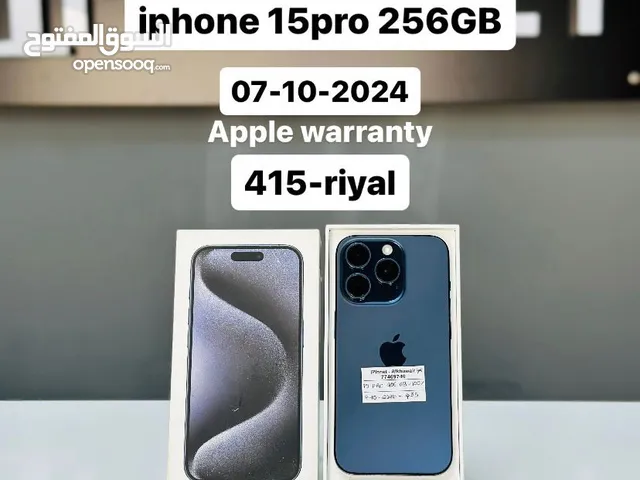 iPhone 15 Pro 256 GB - Box Piece - Better Performance - Good Device - with warranty