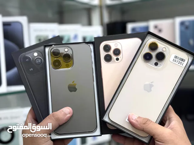 عرض خاص : iPhone 13 pro بالذاكرة العملاقة الهواتف بحالة الوكالة بدون شموخ أو مشاكل مع ضمان و ملحقات