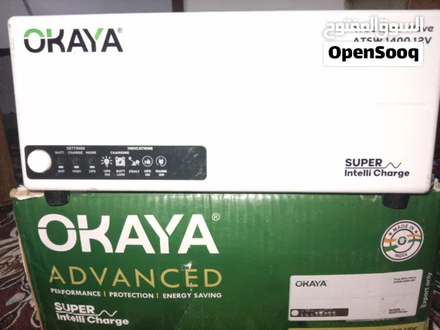 محول (إنفرتر)  نوع اوكايا Okaya ATSW 1400 12V