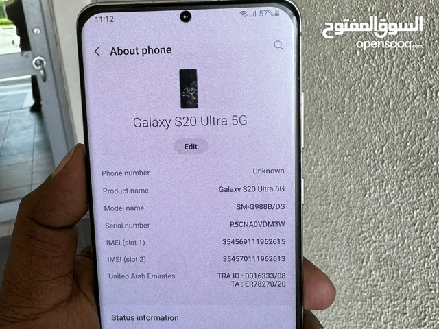 Samsung galaxy S20 ultra