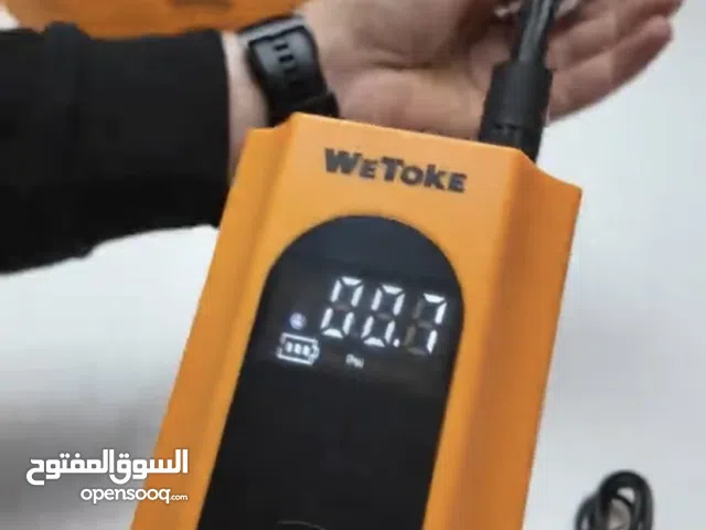 منفاخ WETOKE هو الحل السريع والذكي لملء هواء الإطارات بسهولة وسرعة — في أي مكان، وفي أي وقت!