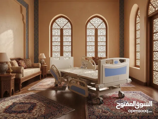 Medical bed with mwdical matress