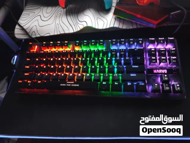 كيبورد ميكانيكي بلو سويتش مستعمل نضافه 80 بالميه بي شوي شخوط