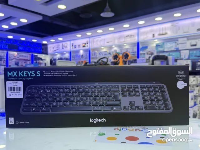Logitech MX Keys S Wireless Keyboard, (Bluetooth)