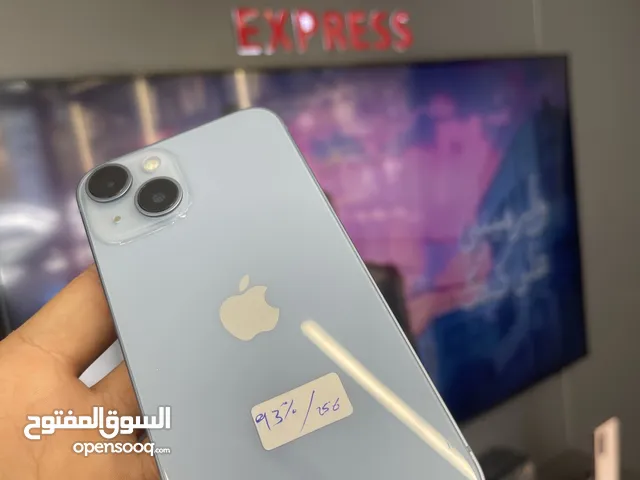 Iphone 14 256gb used 93% ايفون 14 256جيجا مستخدم بحالة الجديد بطاريه 93٪