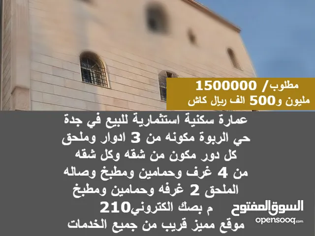 3 Floors Building for Sale in Jeddah Ar Rabwah