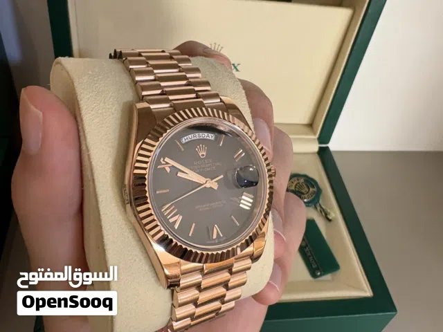 rolex day date black ombré dail ( new box 2026)