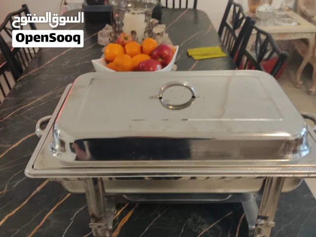 عدد 5 سخانات طعام ستيل حجم كبير