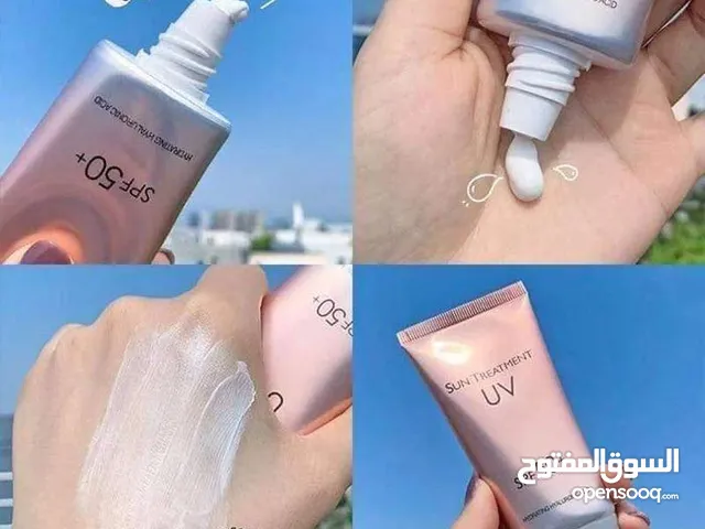 واقي الشمس مناسب لجميع المواد