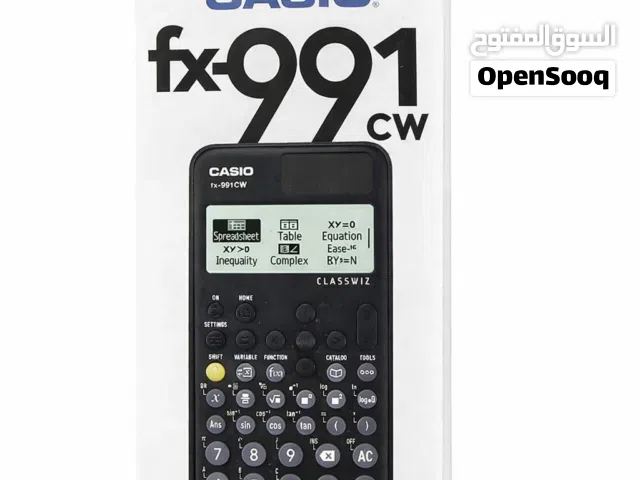 آلة حاسبة Casio fx-991CW أصلية 100%  جديدة بالكرتونة ومكفولة ختم الشركة