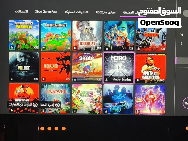 اكسبوكس سيريس س +ملحقات + حساب العاب مملوكة قوي (الوصف مهم)