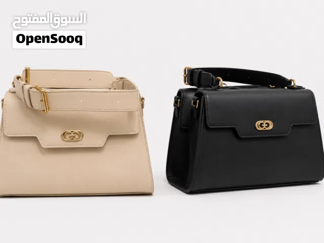 Elegant Ladies Handbag  Premium quality stylish handbag  Available in beautiful Beige & Black col