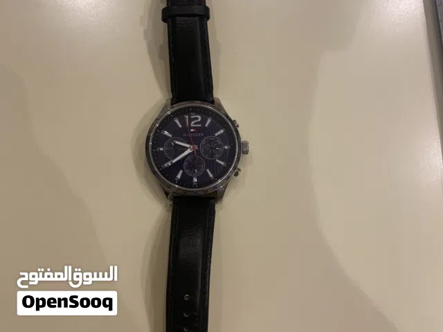 Tommy Hilfiger Chronograph Black Leather