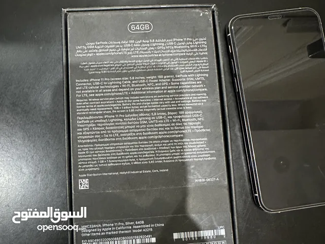 Apple iPhone 11 Pro 64 GB in Al Madinah