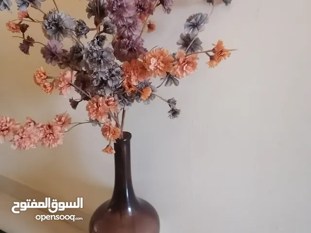 مزهريه زجاجية كبيره