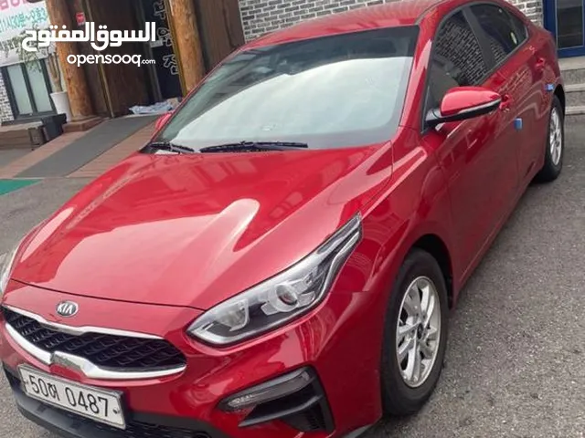 كيا K3 وارد كوريا 2020  فل كامل عدا الفتحه عداد 49 الف فحص كامل7جيد جمرك جديد