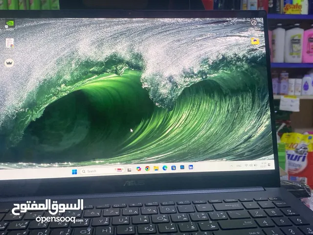 لابتوب ASUS مستخدم بحالة الوكالة استخدام بسيط للبيع استخدام قليل جدا