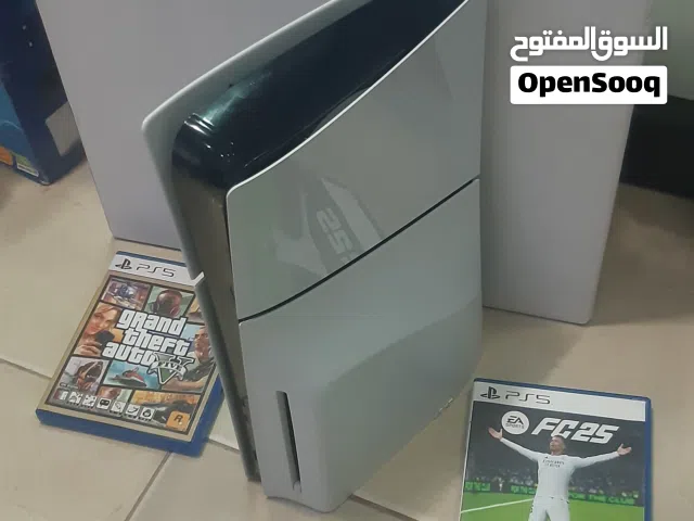 بلايستيشن 5 سلم نسخة اوربي أصلية شبه جديد استعمل بسيط دكرة 1t تحديت 12.70 يتهكر عيب لا باضمان وتجريب