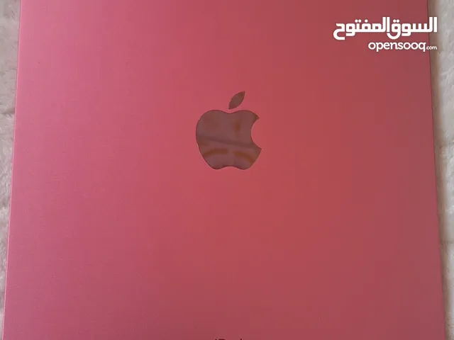 ايباد ايفون عشره جديد الاستعمال اقل من اسبوع الون وردي السعر 650الف الذاكره 256 مع كارتونه الايباد