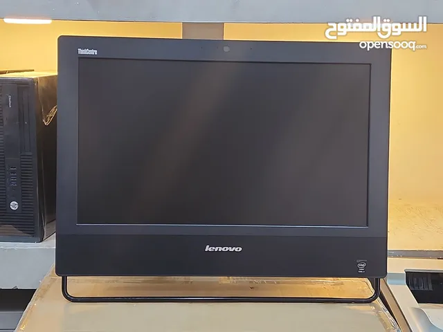 كمبيوترات ALL IN ONE LENOVO بمواصفات قويه فقط ب 179 دينار