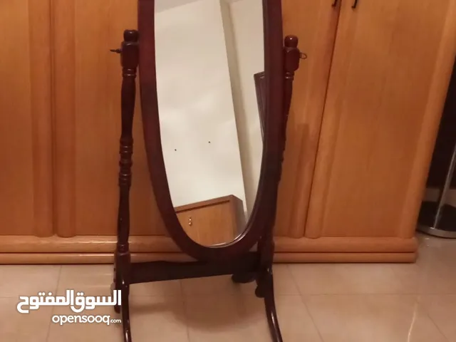 مراية ستاند حجم كبير ممتازة خشب صولد