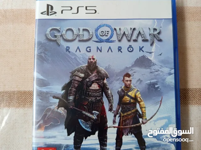 Cd God of war Ragnarok ps5 للبيع