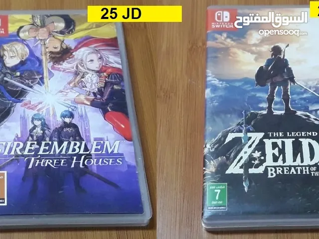 العاب Nintendo Switch موجود ايادي وقطع
