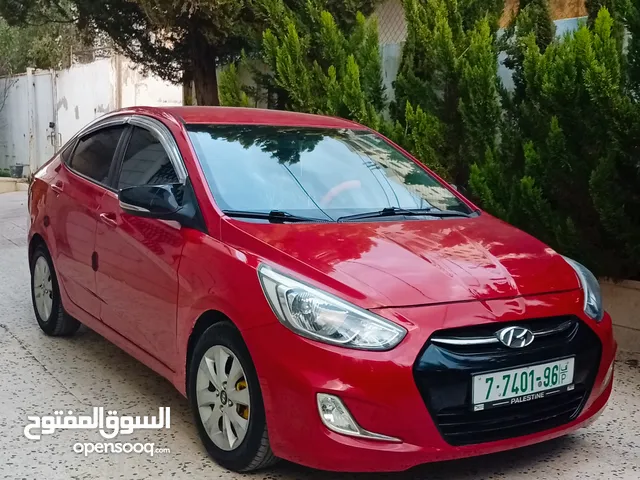 هنداي اكسنت 1.4 بنزين اقتصادية جدااا فحص ممتااز تامين شامل