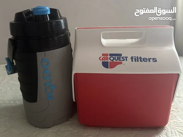 Igloo water container and food container lunch box اغلو بوكس مع مطرة مي