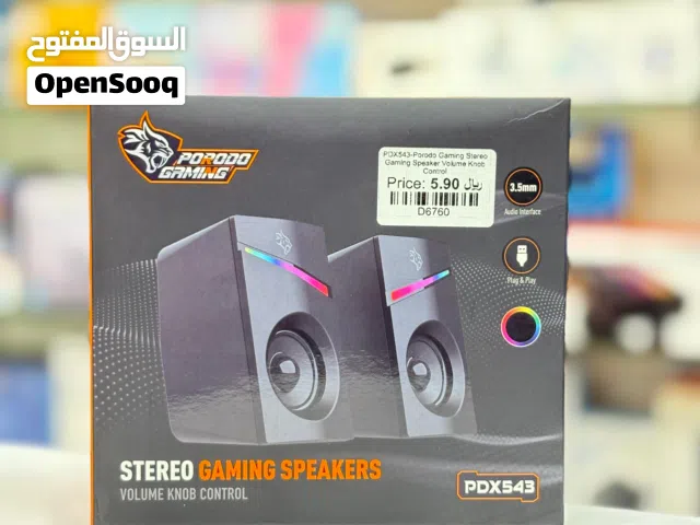 Brand New Porodo Gaming Speaker in Oman  Plug & Play  1 Year Warranty
