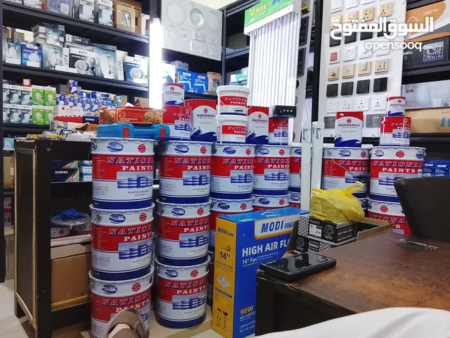 بسعر 45 للحبه متوفر كميه  دهان ابيض ناشونال بسعر ارخص من الجمله 800 و 801ابيض لفترة محدوده