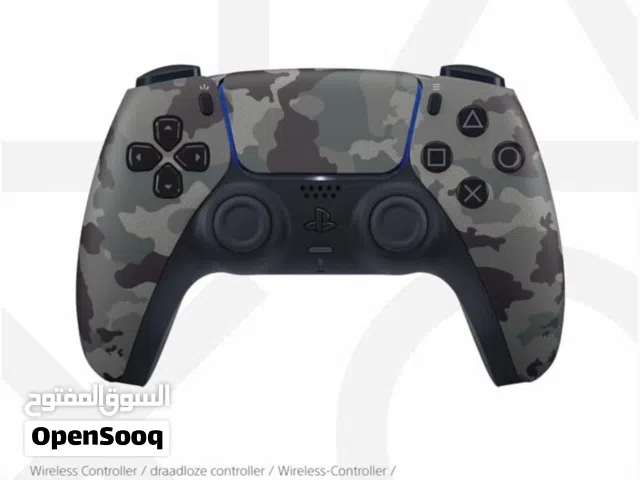 PlayStation 5 DualSense Wireless Controller - وحدة تحكم لاسلكية لون رمادي مموه Grey Camo