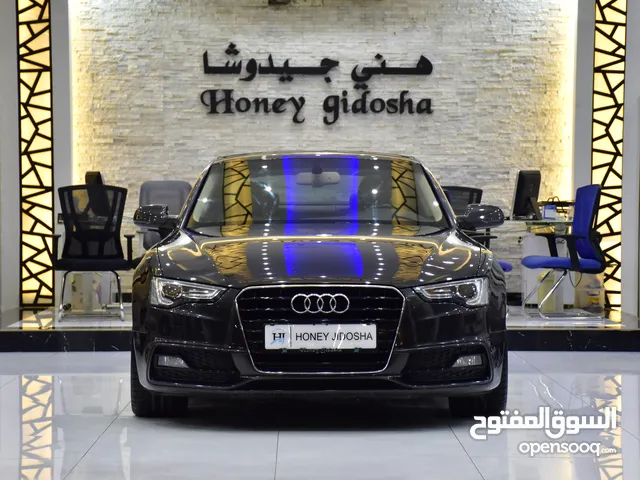 Audi A5 35TFSi S-Line Coupe ( 2015 Model ) in Grey Color GCC Specs