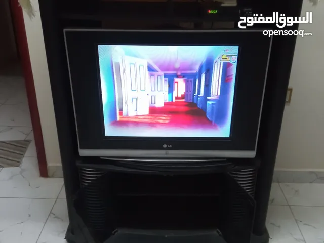 مكتبة تلفزيون مع جهاز تلفزيون ورسيفر