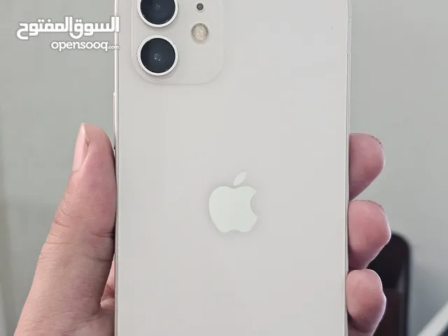 ايفون 12 ابيض 128 جيبي نضيف جدا خالي خدوش او صيانة