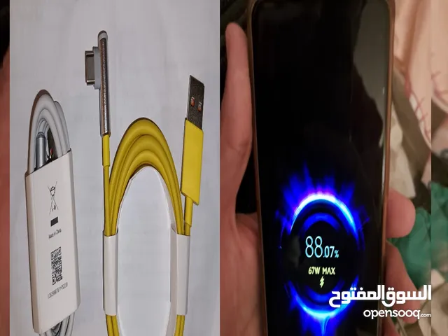 كابلات شاحن شاومي الأصلية 90 درجة   تدعم 33W - 67W - 120W Original Xiaomi 90 degree charger cables