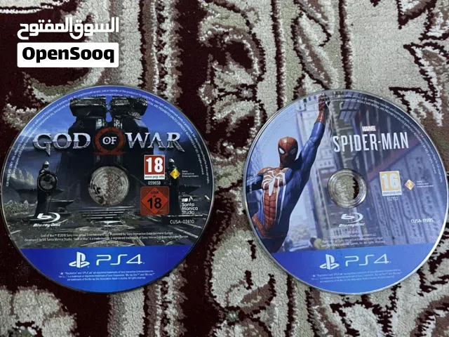 God of war and spider man