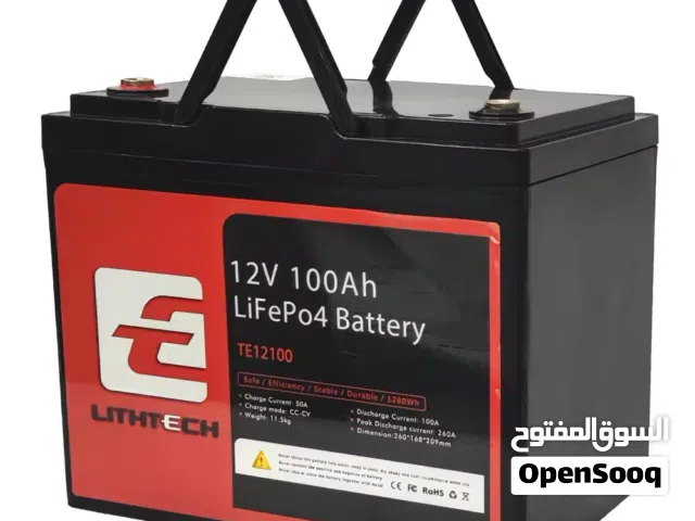 بطارية ليثيوم 12.8V 100ah LifePO4 lithium