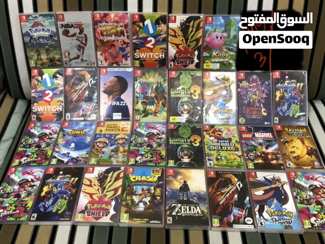 ألعاب ننتندو سويتش مستخدم بحالة الوكالة