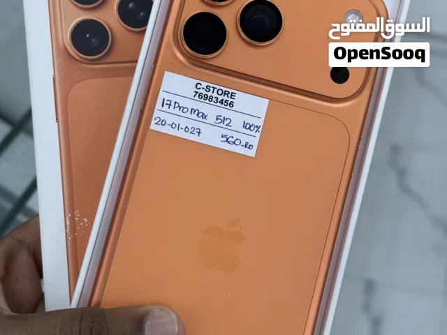 iPhone 17 pro Max 512 GB outstanding performance