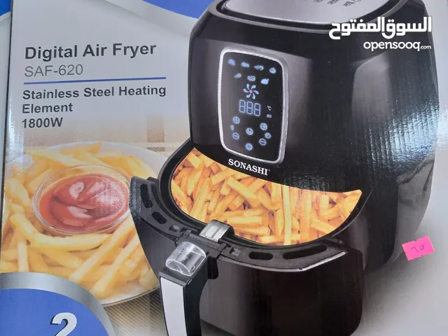 مقلاية هوائية سوناشي حجم 6.5 لتر