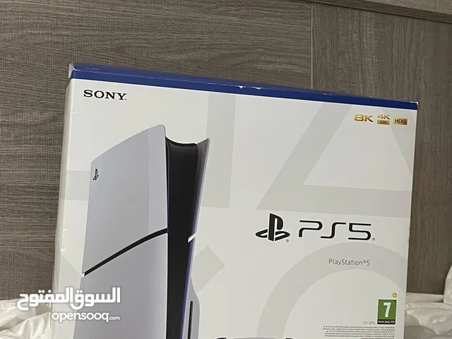 PlayStation-5 slim only box and quick start guide book,warranty book,safety guide book and ps5 slim.